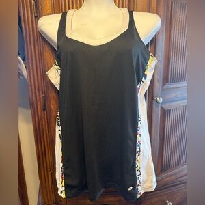 Bollé High Performance Black and White Apparel, tank top, size XL